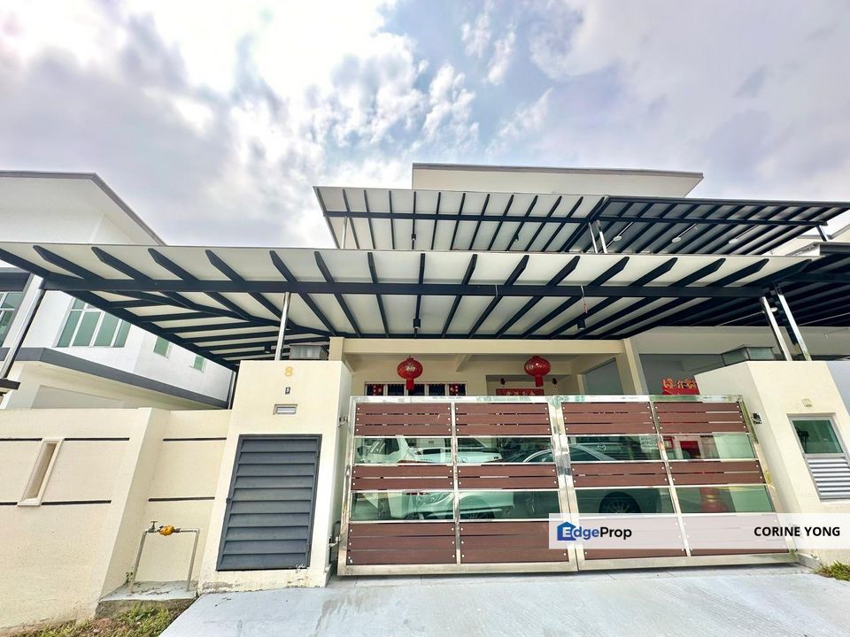 Bestari Indah Double Storey Cluster House For Sale , Johor, Ulu Tiram