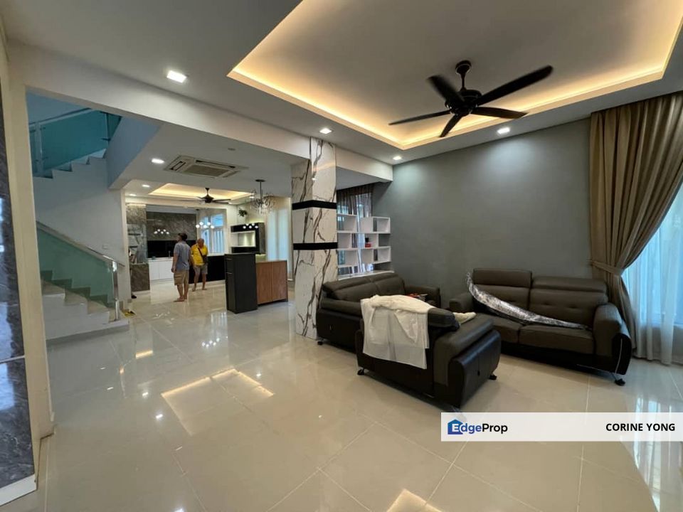 Taman Gaya Double Storey Cluster House For Sale , Johor, Ulu Tiram