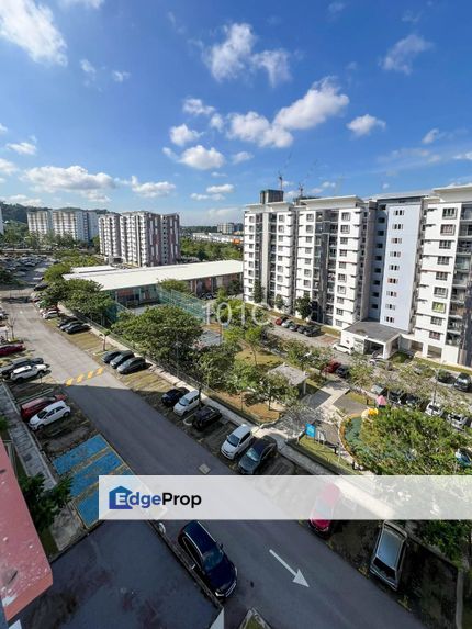 Hot Area!!!Seri Kasturi Apartment, Setia Alam Klang  950sqft  3 Bedrooms 2 Bathrooms 2 Carpark Basic Unit Kitchen Table Top With Balcony , Selangor, Setia Alam/Alam Nusantara