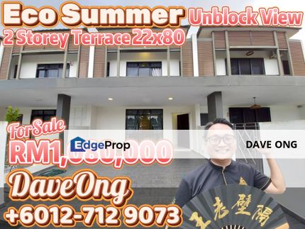 Eco Summer Upton - 2 Storey Terrace 22x80, Johor, Johor Bahru