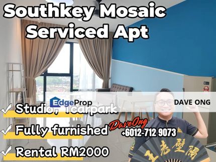 Southkey Mosaic Serviced Apartment Studio , Johor, Johor Bahru