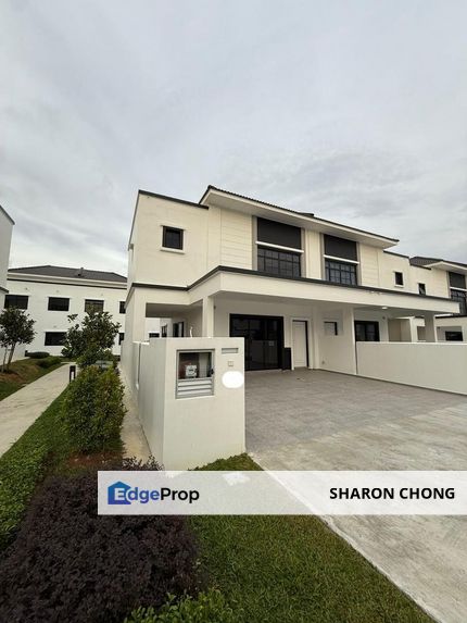 The Borough @ Eco Botanic 2 Double Storey Terrace House End Lot for Sale, Johor, 