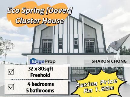 2 STOREY CLUSTER HOUSE ECO SPRING , Johor, Johor Bahru