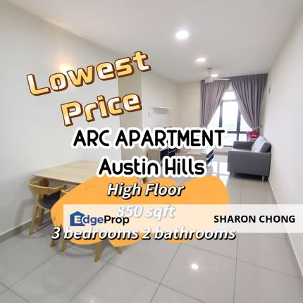 FULLY FURNISH APARTMENT ARC AUSTIN HILL FOR SALE, Johor, Johor Bahru