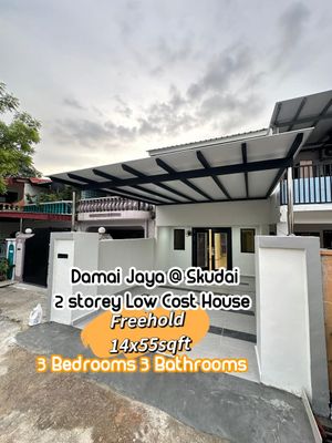 2 Storey Low Cost House for Sale Damai Jaya Skudai for Sale @RM378,000 ...