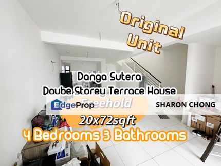 Double Storey Terrace House for Sale Danga Sutera Skudai, Johor, Skudai