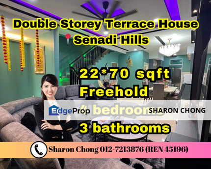 2 STOREY HOUSE FOR SALE SENADI HILLS ISKANDAR PUTERI, Johor, Nusajaya