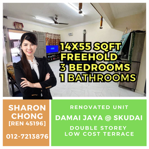 Double Storey Terrace Low Cost Taman Damai Jaya for Sale for Sale ...