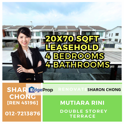 Double Storey For Sale Mutiara Rini Home 2, Johor, Skudai