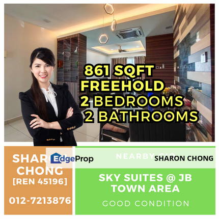 Skysuites Meldrum Hills Condominium For Sale, Johor, Johor Bahru