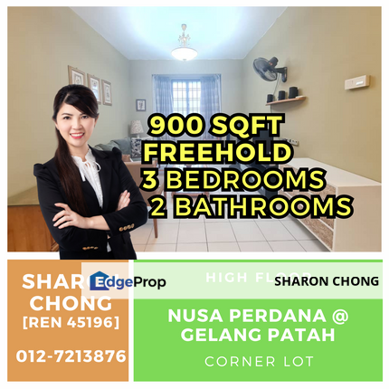 Nusa Perdana Service Apartment for Sale, Johor, Gelang Patah