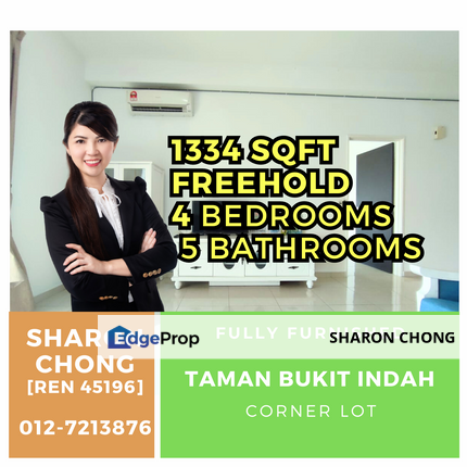 Bukit Indah Sky Breeze Biggest Size Corner Unit for Sale, Johor, Johor Bahru