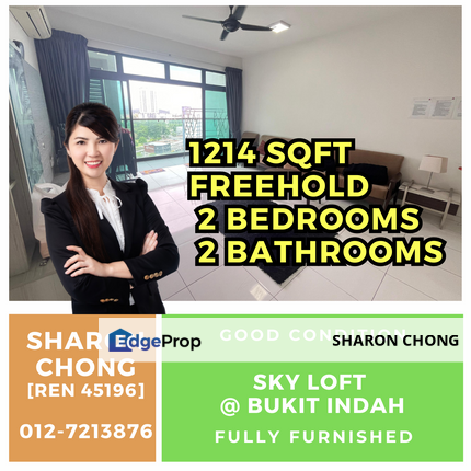 For Sale 2 Bedroom Unit Sky Loft Premium Suites bukit indah, Johor, Johor Bahru