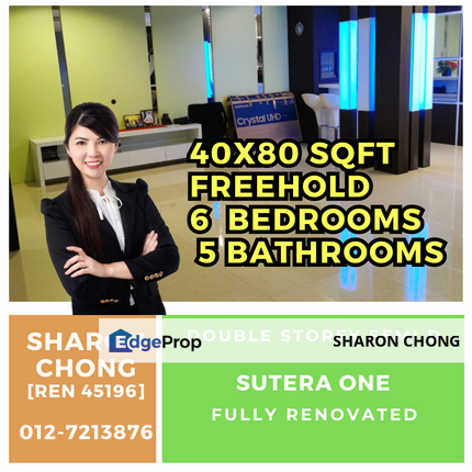 Taman Sutera Utama Double Storey Semi D for Sale, Johor, Skudai