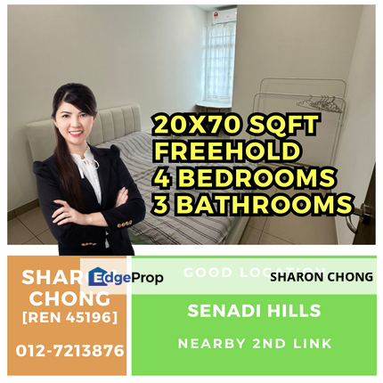 Senadi Hills Double Storey Terrace House For Sale, Johor, Nusajaya