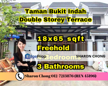 Taman Bukit Indah Double Storey Terrace House For Sale, Johor, Bukit Indah