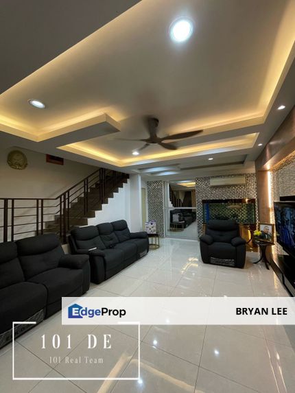 FACING NO HOUSE !! FOR SALE !! Kemuning Greenville Kota Kemuning, Shah alam  Double Storey House , Selangor, Shah Alam