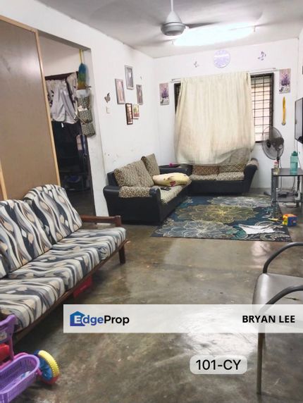 Pangsapuri Rebana, Bukit Raja Klang【Ground Floor】 Low Cost for 1st House Buyer FOR SALE !! , Selangor, Bandar Bukit Raja
