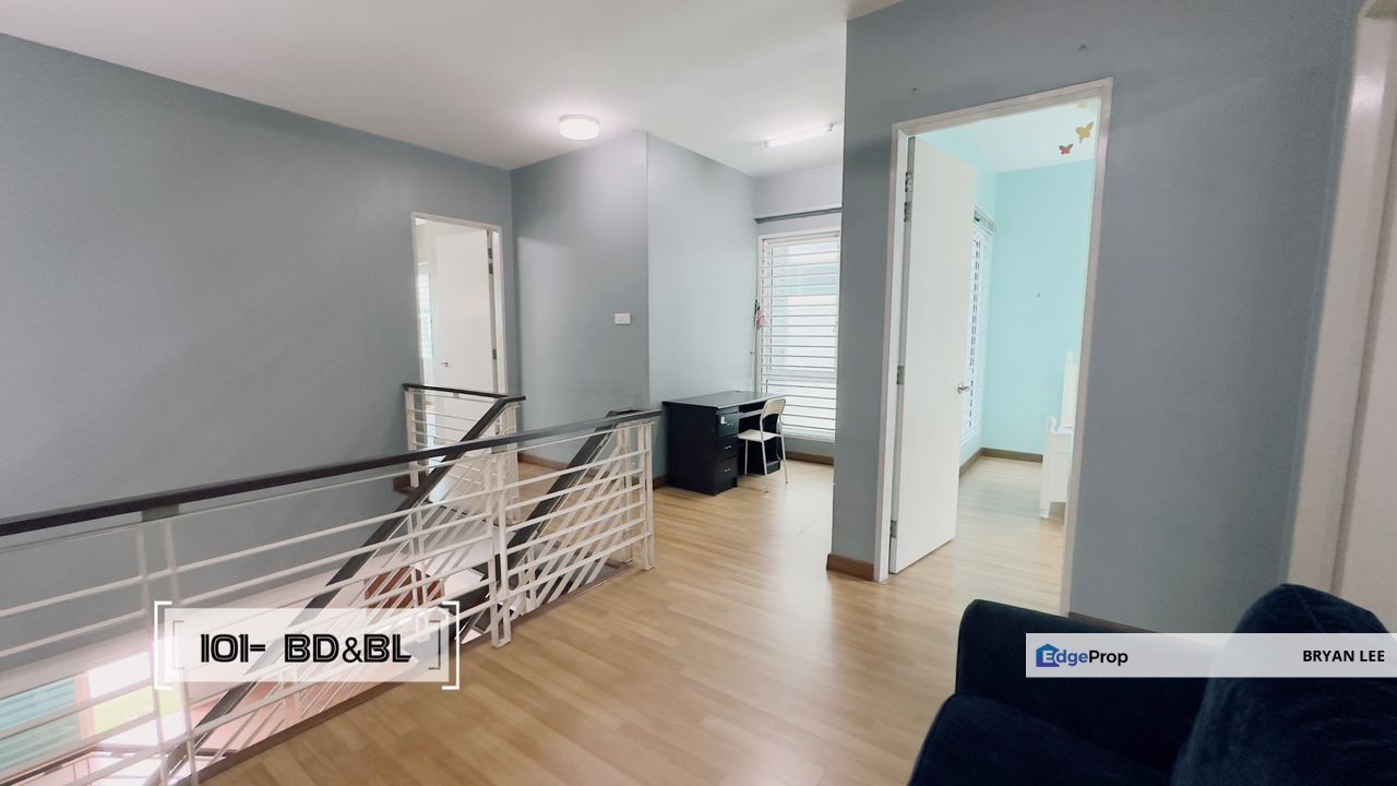 GOOD CONDITION !! FOR SALE !! Lavender Park, Denai Alam Double Storey Superlink House, Selangor, Shah Alam