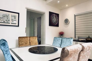 FULLY RENOVATED !! FOR SALE !! Willow Park, Denai Alam. Double Storey Semi-D House