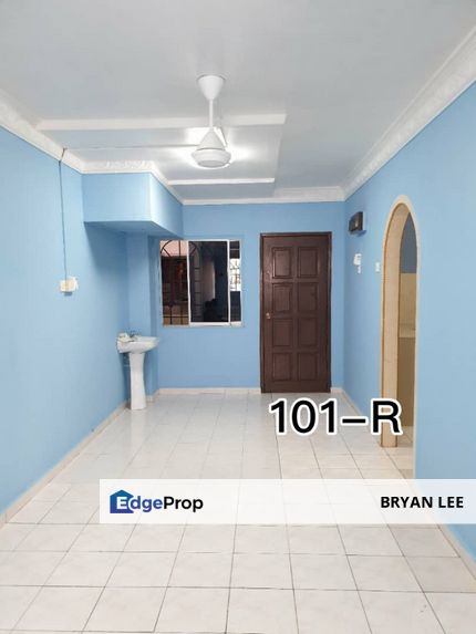 Low Cost Renovated Flat For Sale !! Pangsapuri Rimau Indah, Bukit Rimau Shah Alam, Selangor, Shah Alam