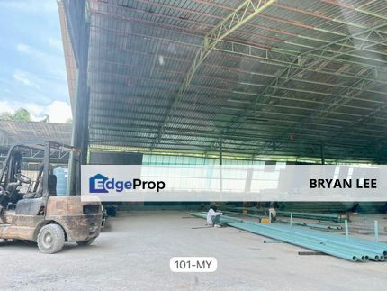 1.5 Acre Factory Warehouse For Rent ! Kapar Batu 8, Klang, Selangor, Klang