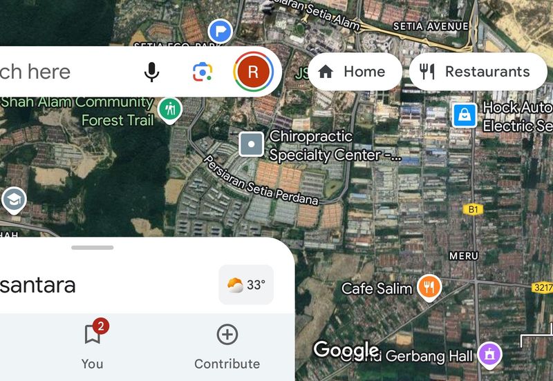 Agriculture Land residential zoning Jalan Meru, beside Setia Alam for Sale 6 acres 