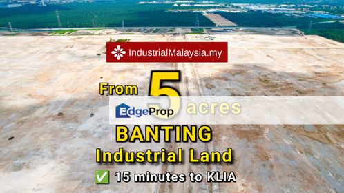 Banting Industrial Land 15 minutes to KLIA , Selangor, Banting