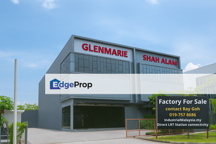 Glenmarie Super Prime Detached Factory with LRT station connectivity , Selangor, Shah Alam