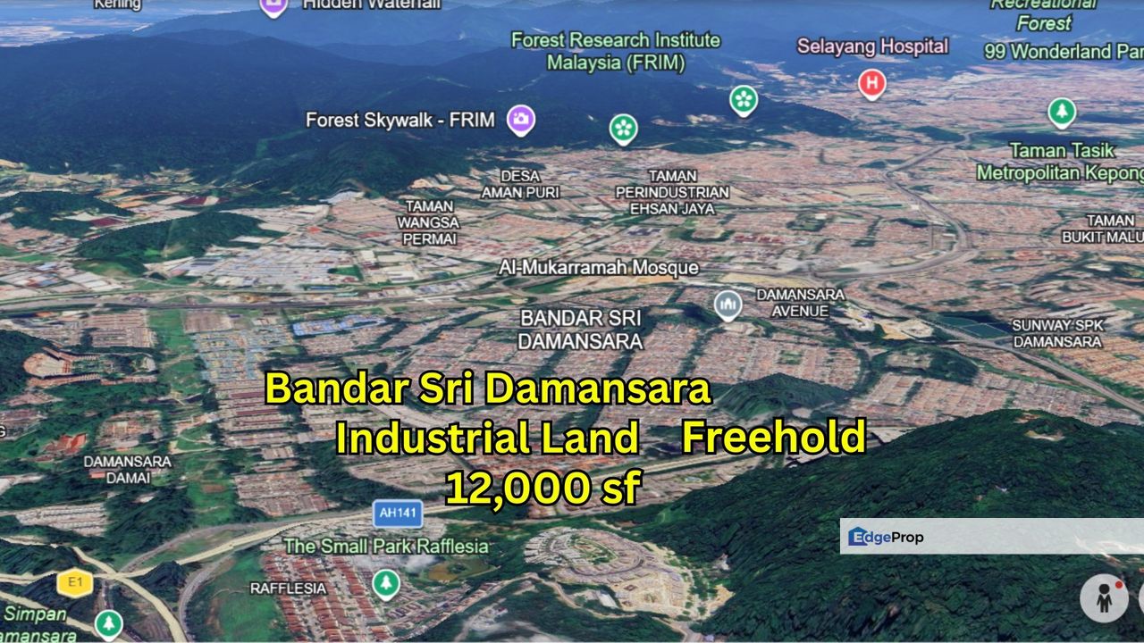 Bandar Sri Damansara Industrial Land 12000sf , Kuala Lumpur, Damansara