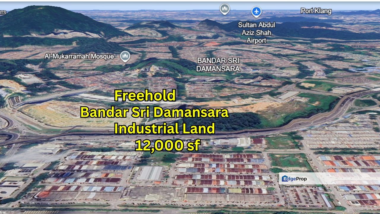 Bandar Sri Damansara Industrial Land 12000sf , Kuala Lumpur, Damansara