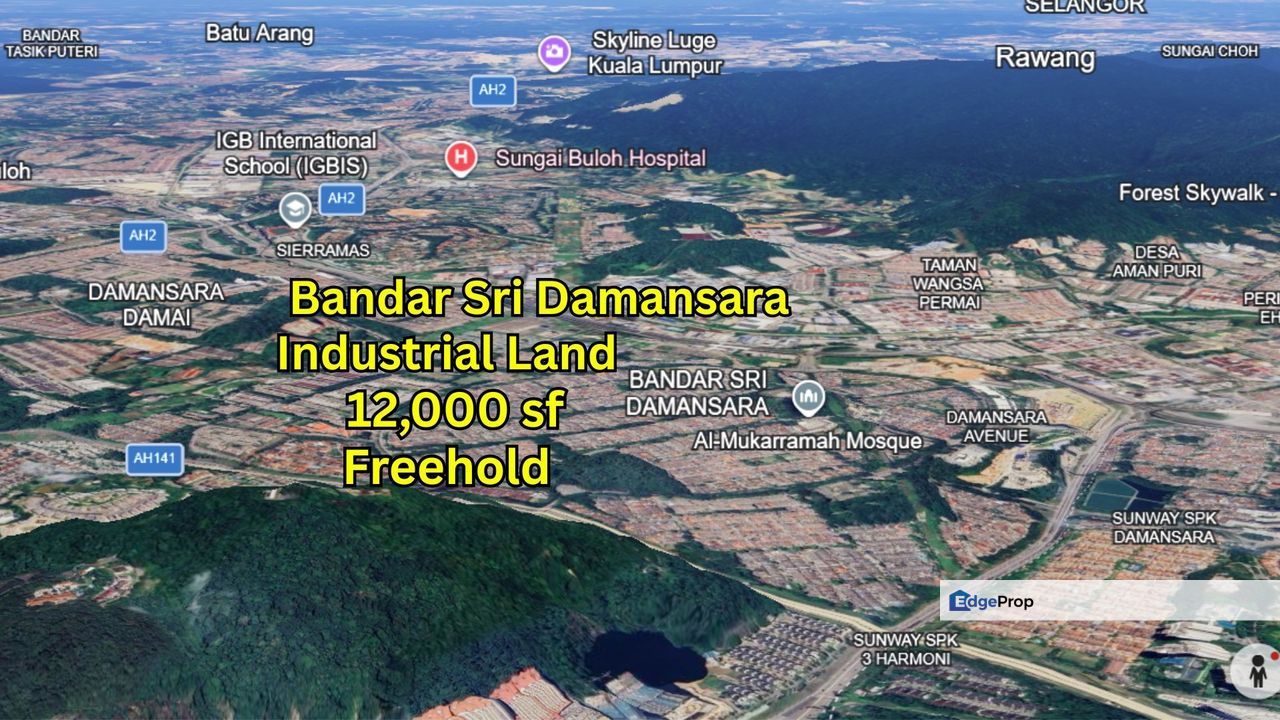 Bandar Sri Damansara Industrial Land 12000sf , Kuala Lumpur, Damansara