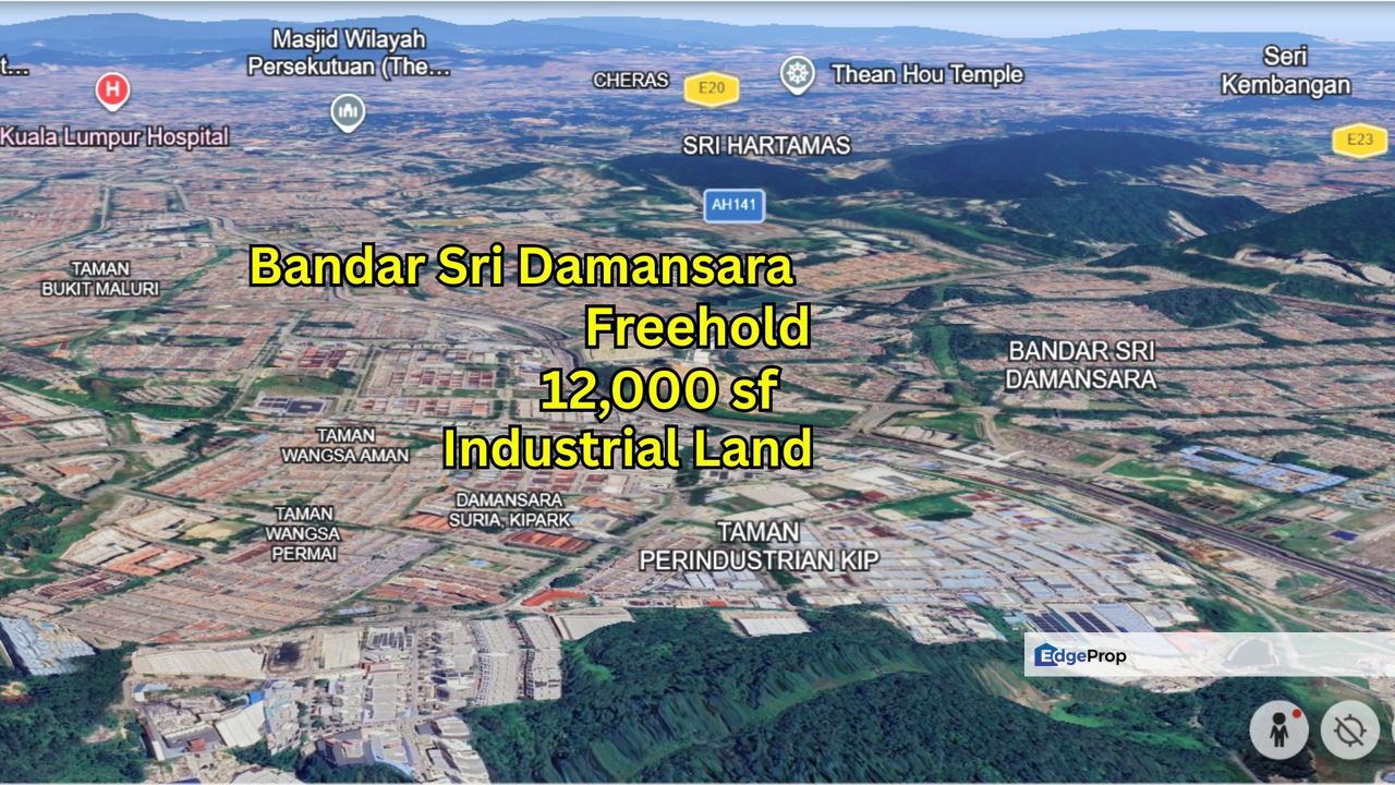 Bandar Sri Damansara Industrial Land 12000sf , Kuala Lumpur, Damansara