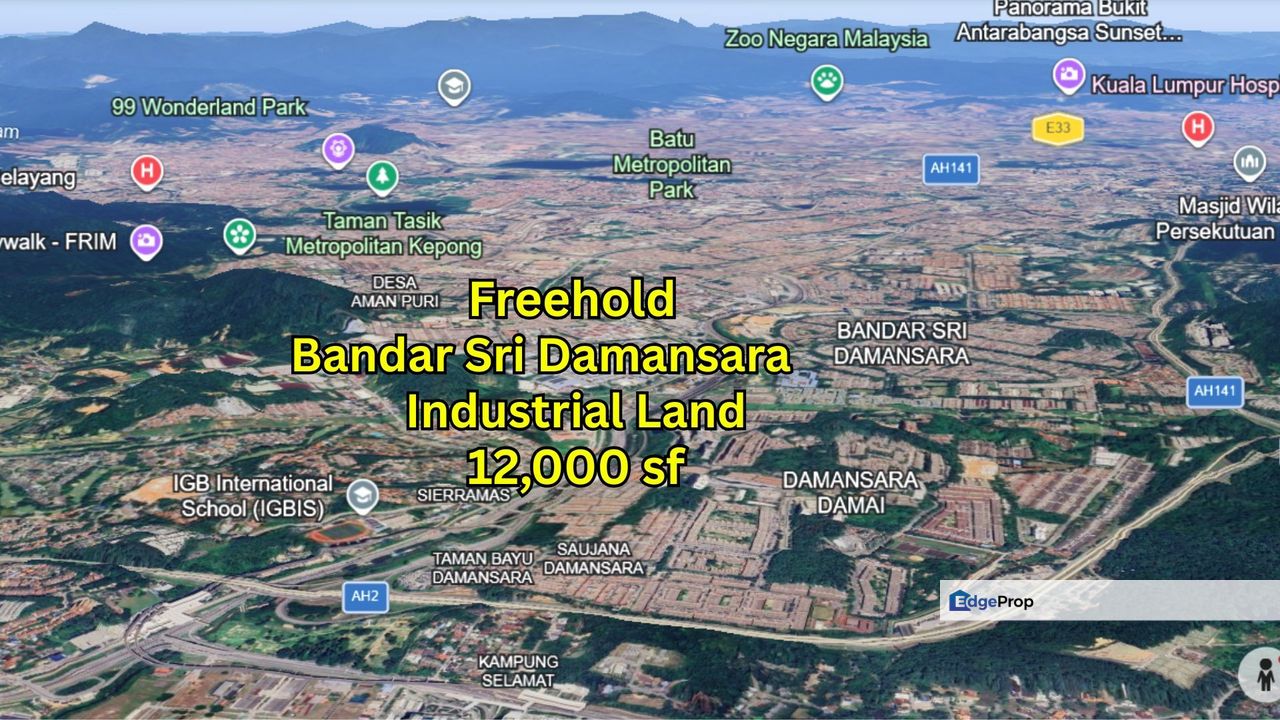 Bandar Sri Damansara Industrial Land 12000sf , Kuala Lumpur, Damansara