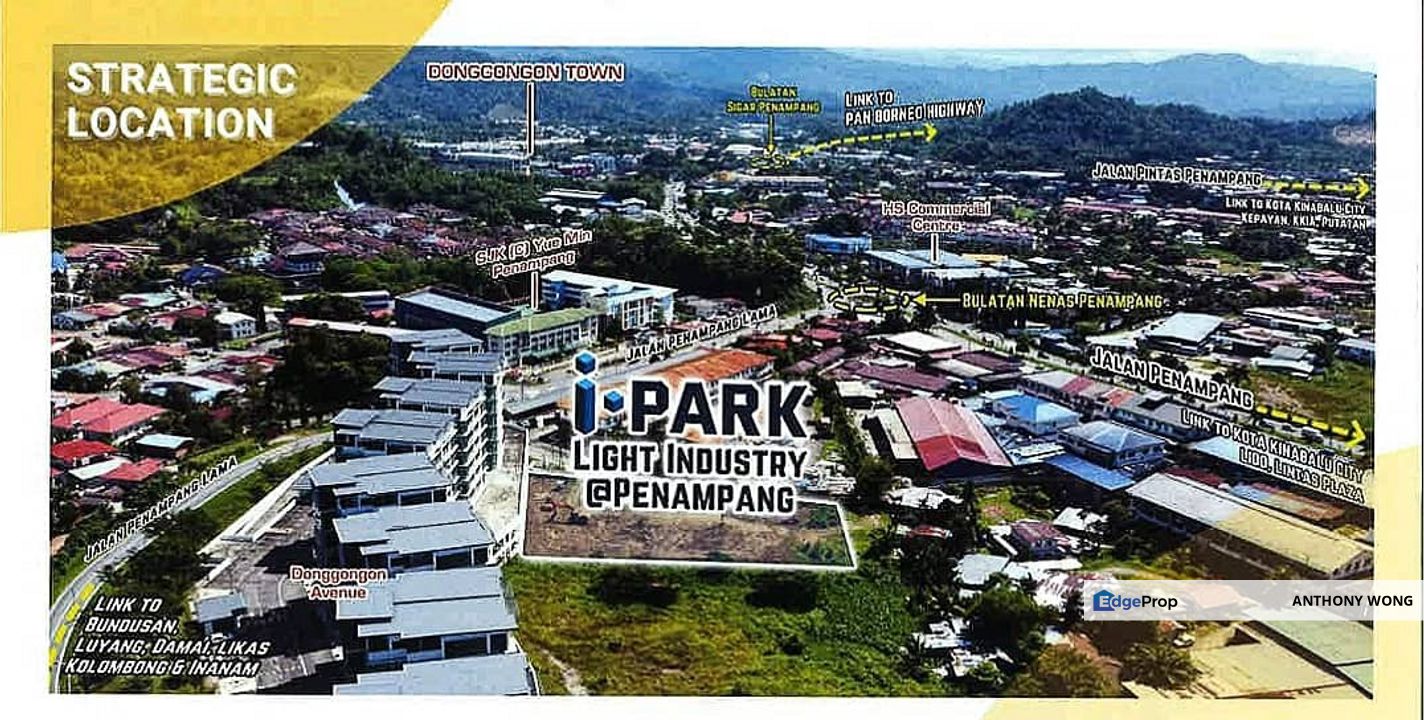 I-Park Light Industrial Warehouse Rent Donggongon Warehouse , Sabah, Penampang