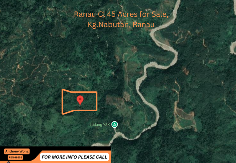 Ranau Land CL 45 acres Kg.Nabutan