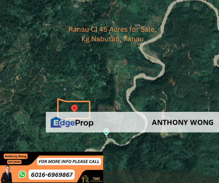 Ranau Land CL 45 acres Kg.Nabutan, Sabah, Ranau