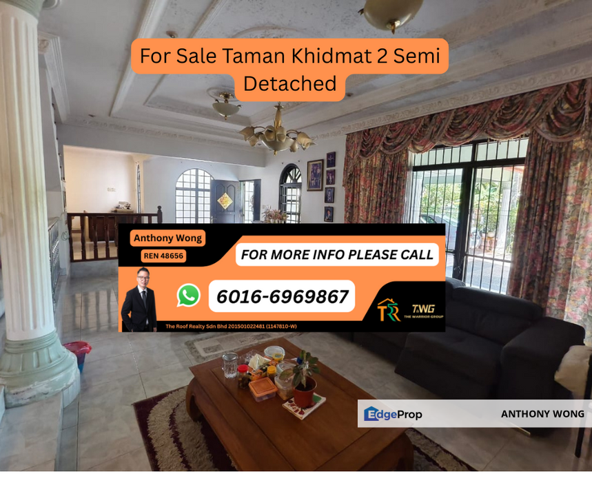 Taman Khidmat Semi Detached 2 adjoining unit Kolombong, Sabah, Kota Kinabalu