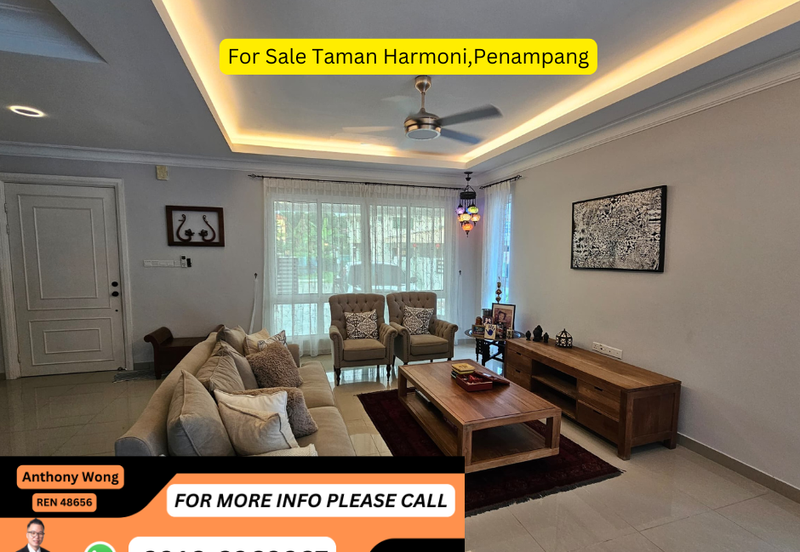 Taman Harmoni Semi Detached Double storey House Penampang 