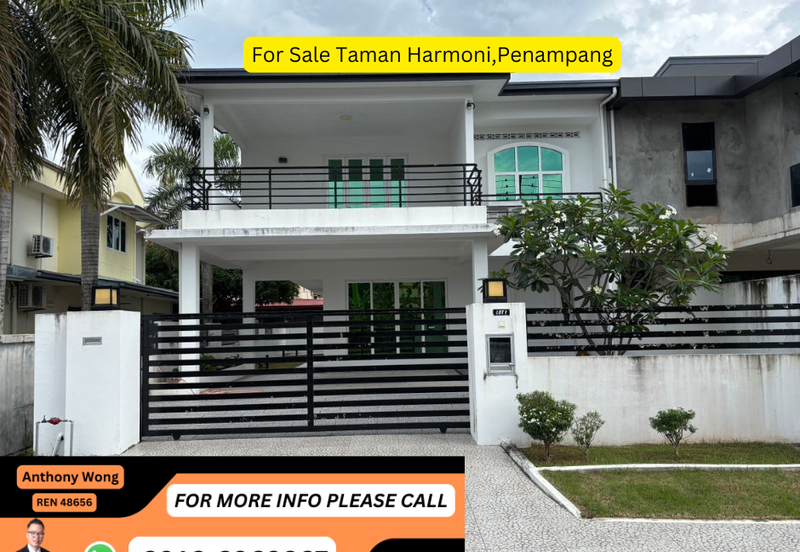 Taman Harmoni Semi Detached Double storey House Penampang 