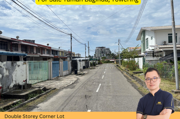 Taman Baginda Corner Double storey Towering Penampang