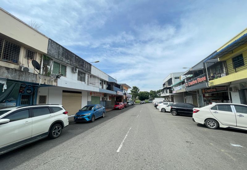 Penampang Baru Shop Double storey