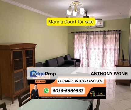 Marina court Block A- Fully Furnished, Sabah, Kota Kinabalu