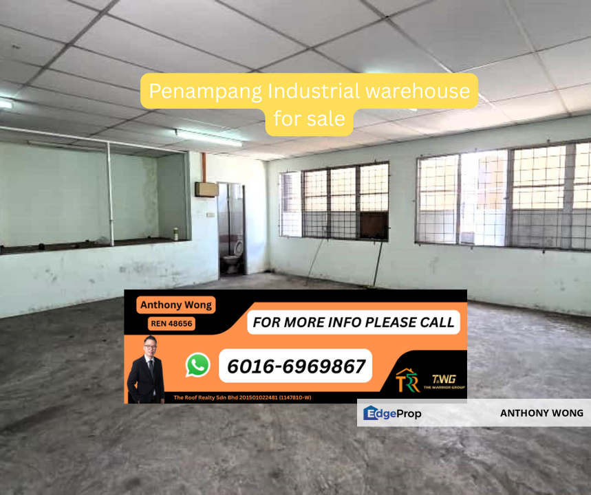 Penampang Baru industrial warehouse Corner, Sabah, Penampang