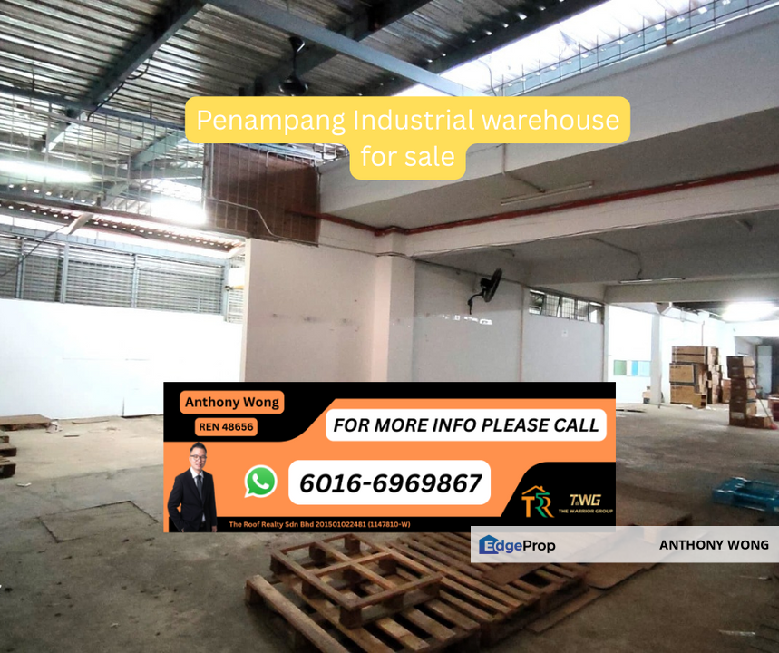 Penampang Baru industrial warehouse Corner, Sabah, Penampang