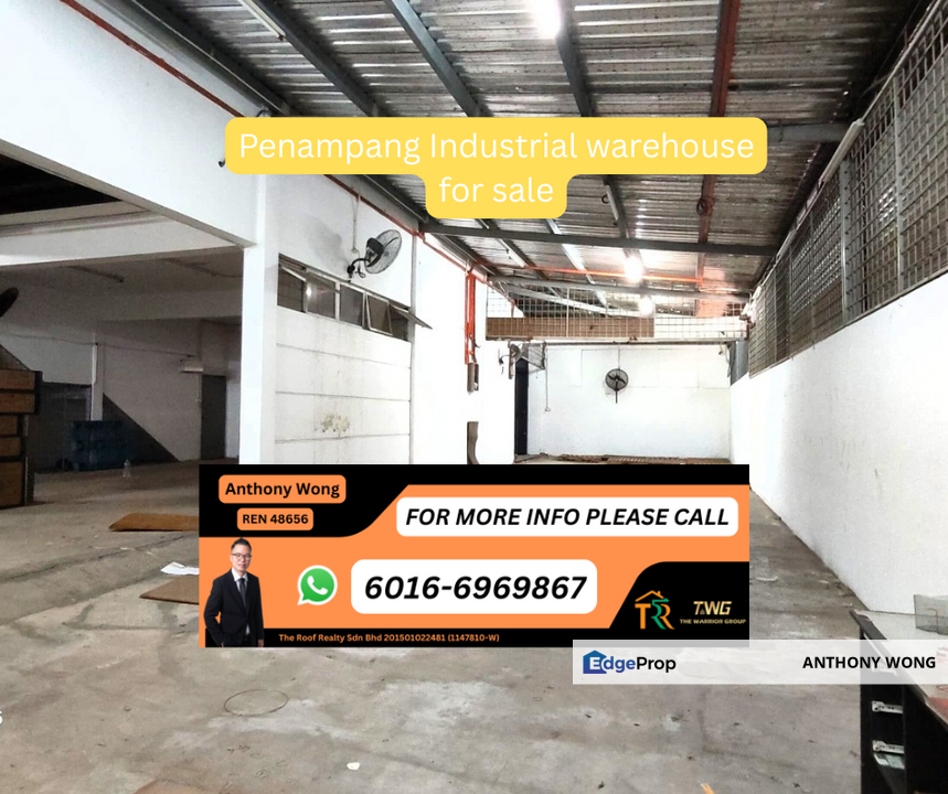 Penampang Baru industrial warehouse Corner, Sabah, Penampang