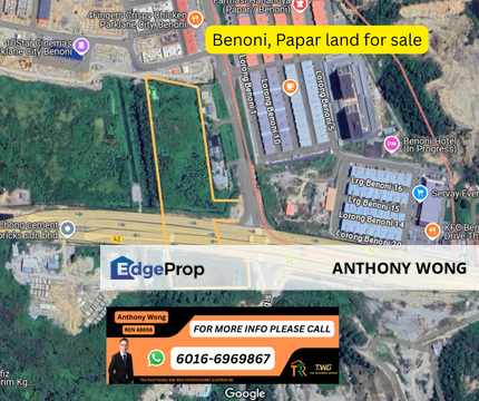 Benoni, Papar land for Sale Commercial Roadside, Sabah, Papar