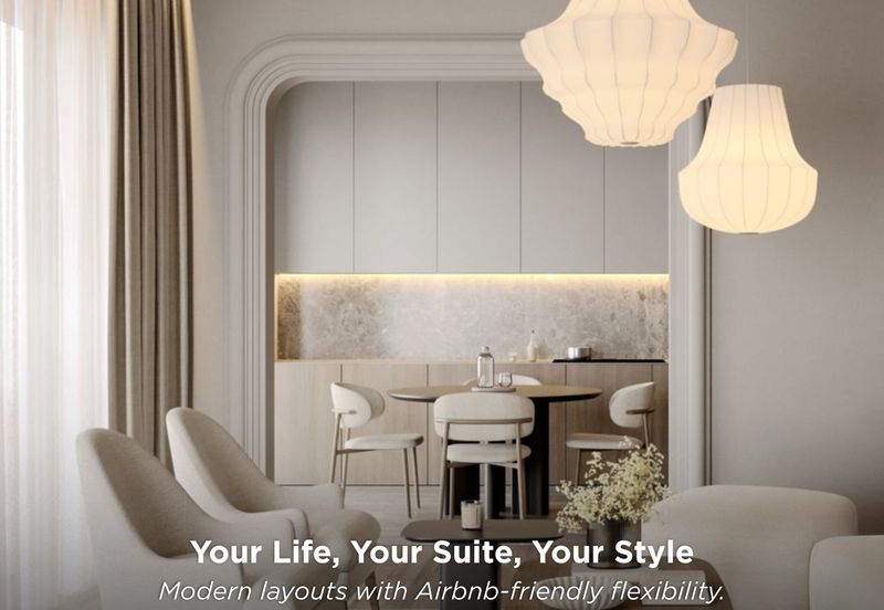 The V - Jesselton International Likas Tanjung Lipat Airbnb concept