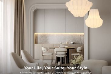 The V - Jesselton International Likas Tanjung Lipat Airbnb concept