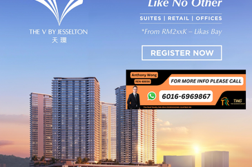 The V - Jesselton International Likas Tanjung Lipat Airbnb concept